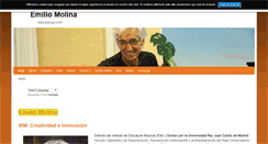 Desktop Screenshot of emiliomolina.com